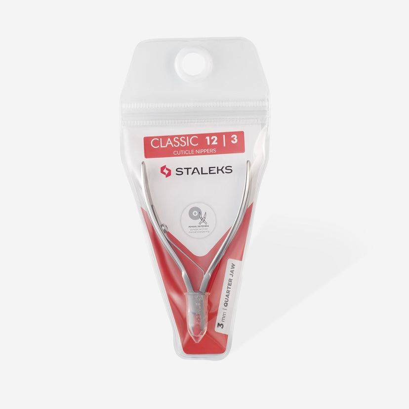 Cuticle nippers Staleks Classic 12, 3 mm