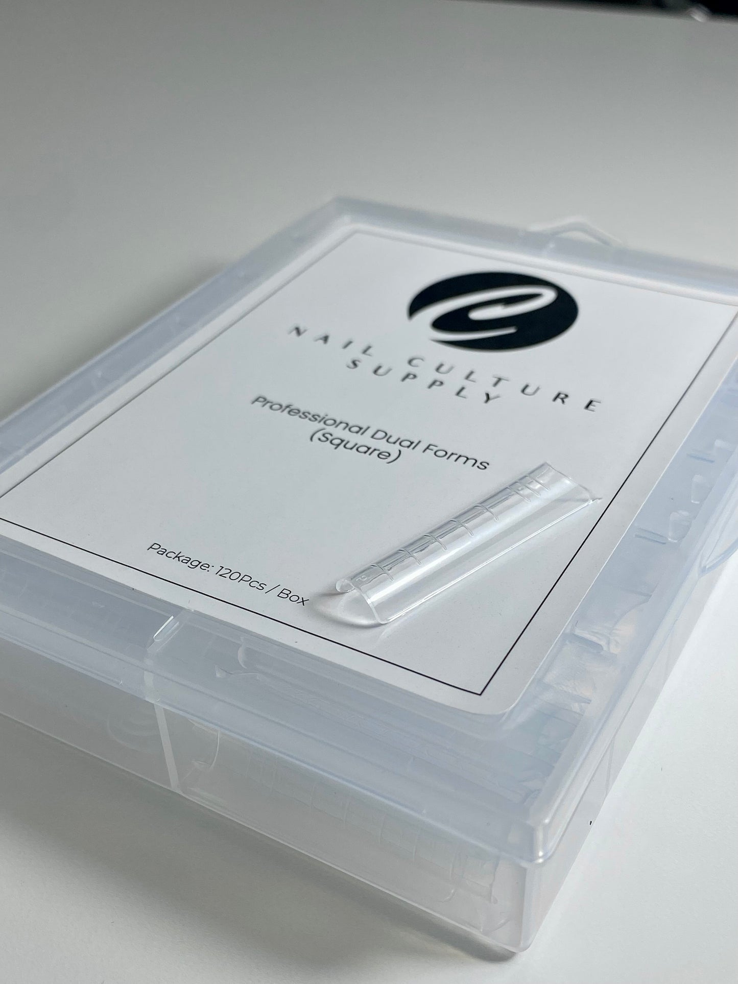 (NAIL CULTURE SUPPLY) Professional Dual Forms (Square)