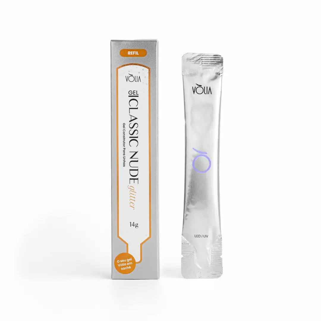 Classic Nude Glitter Gel – 14g Sachet
