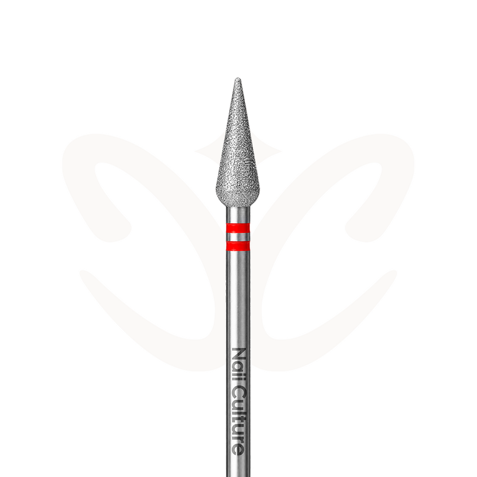 Diamond Bit "Pointed Pear" Red