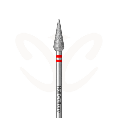 Diamond Bit "Pointed Pear" Red