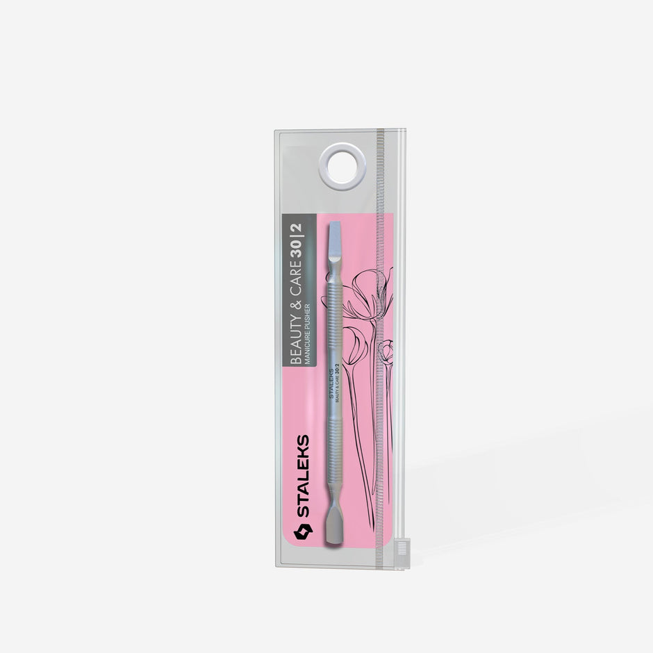 STALEKS BEAUTY & CARE 30 TYPE 2 Rounded narrow pusher and straight blade