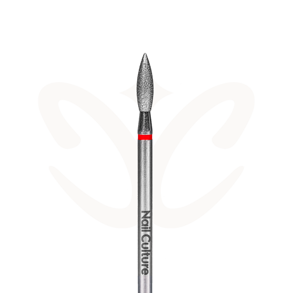 Diamond Bit "Flame" Red, Diameter 2.5mm