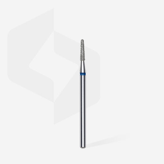 Diamond nail drill bit, “frustum”, blue, head diameter 1.8 mm/ working part 8 mm