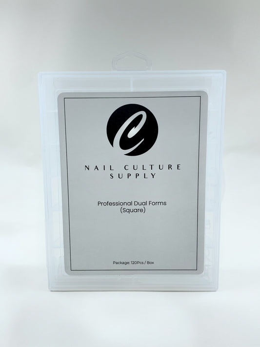 (NAIL CULTURE SUPPLY) Professional Dual Forms (Square)
