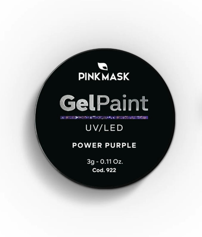 (PINK MASK USA) GEL PAINT - POWER PURPLE - POWER COL.