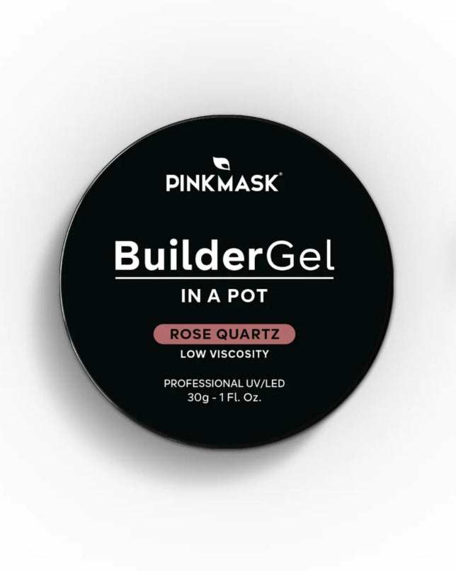 (PINK MASK USA) BUILDER GEL IN A POT - ROSE QUARTZ