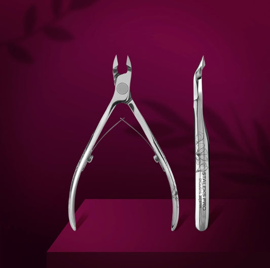 Professional cuticle nippers Staleks Pro Exclusive 20, 5 mm (Magnolia)