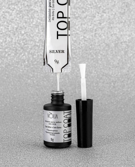 Top Coat Silver (Vòlia) (REFILL 9g)