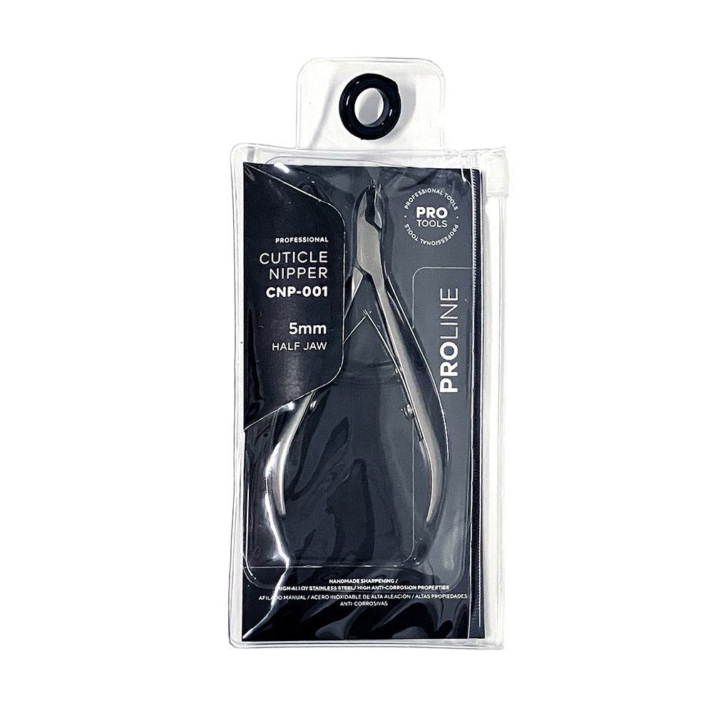 PROFESSIONAL CUTICLE NIPPER - PRO LINE HALF JAW 5 MM