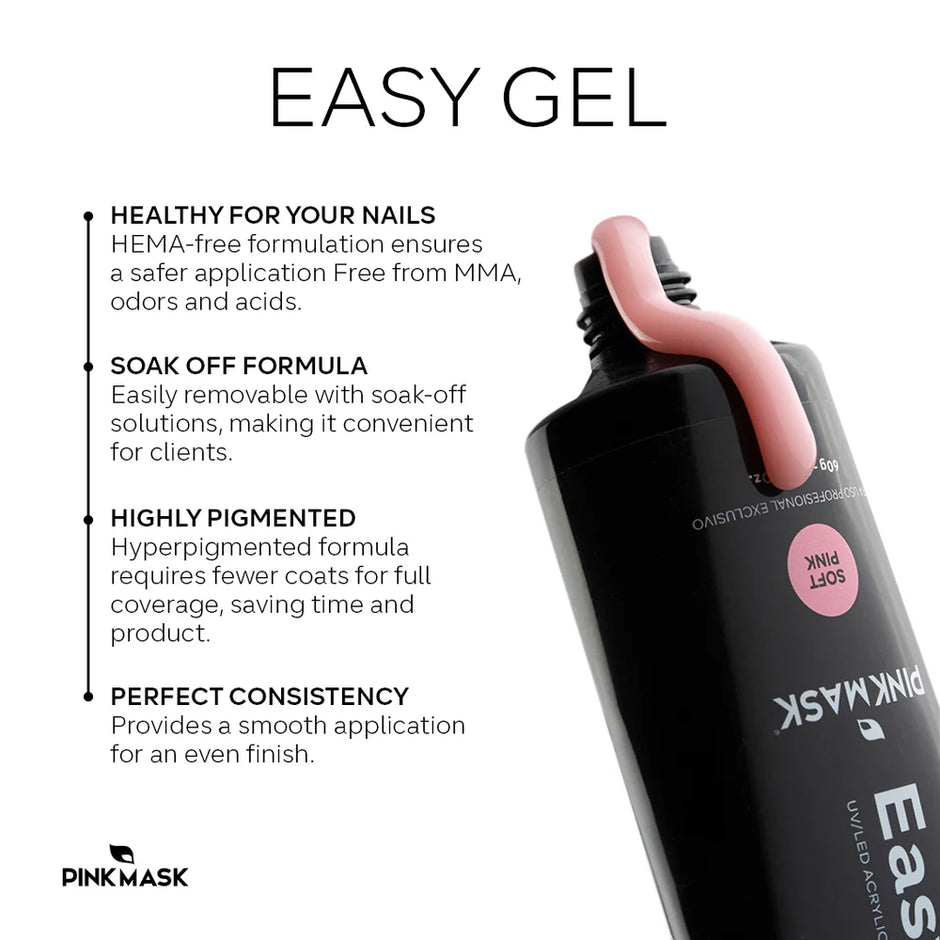 Easy Gel - Pink Shine - 2 oz