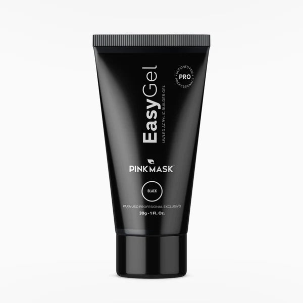 (PINK MASK USA) EASY GEL - BLACK - 1 OZ