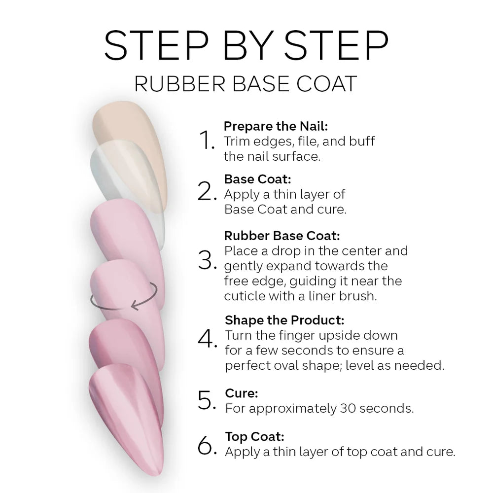 Rubber Base Coat - Clear