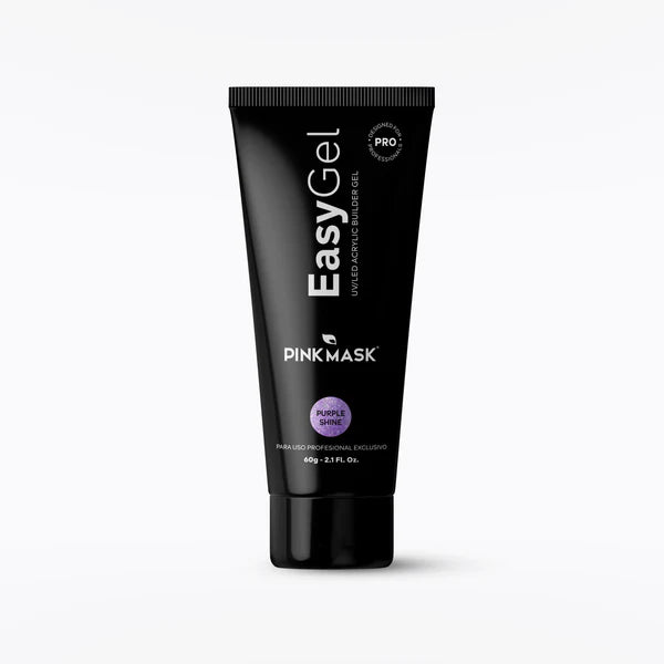 (PINK MASK USA) EASY GEL - PURPLE SHINE - 2 OZ