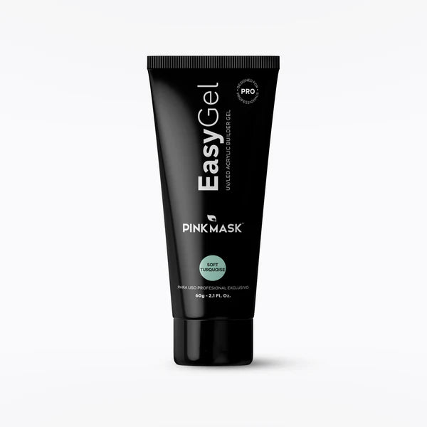 (PINK MASK USA) EASY GEL - SOFT TURQUOISE - 2 OZ