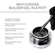 (PINK MASK USA) BUILDER GEL IN A POT - CLEAR