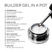 (PINK MASK USA) BUILDER GEL IN A POT - CLEAR