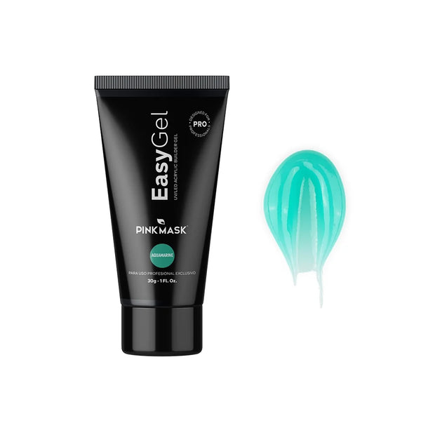 (PINK MASK USA) EASY GEL - AQUAMARINE - 1 OZ