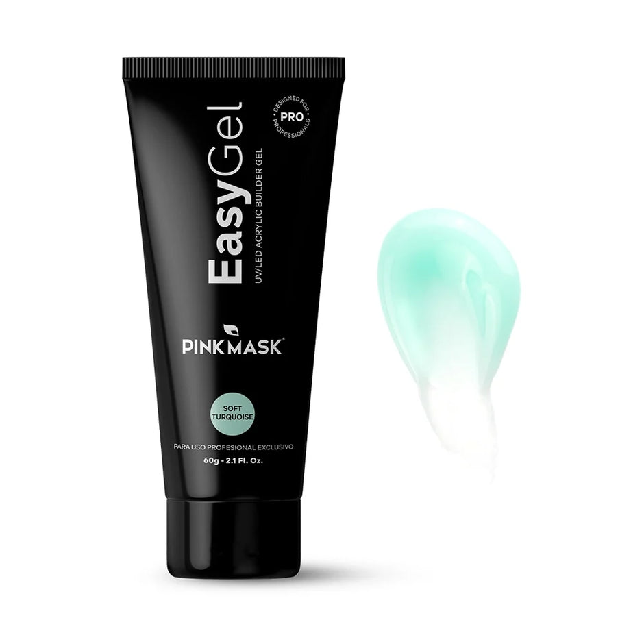 (PINK MASK USA) EASY GEL - SOFT TURQUOISE - 2 OZ