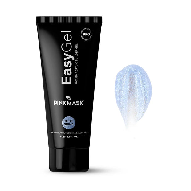 (PINK MASK USA) EASY GEL - BLUE SHINE - 2 OZ