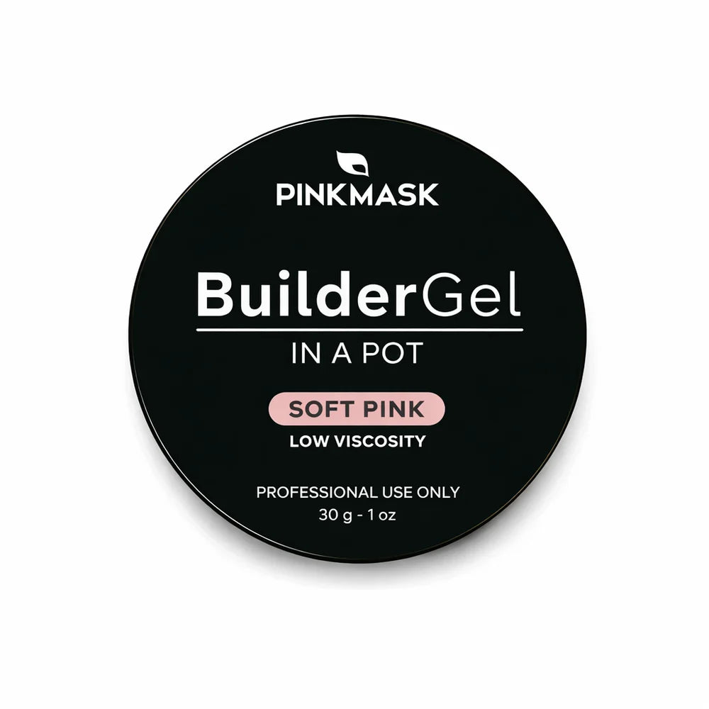 Builder Gel in a Pot - Soft Pink
