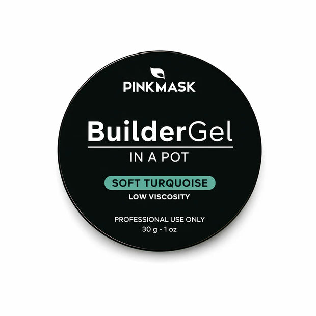 Builder Gel in a Pot - Soft Turquoise